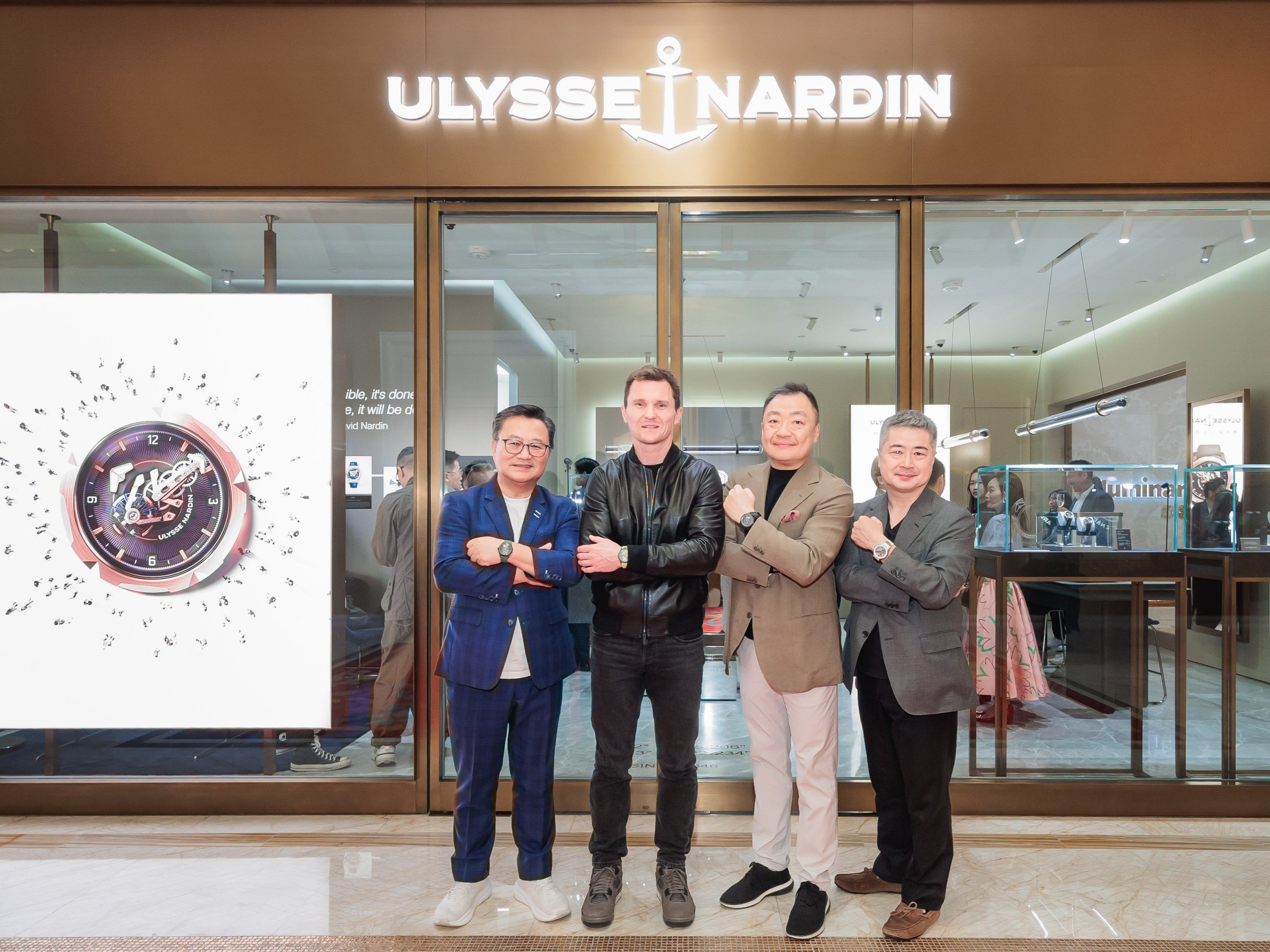 东方表行 X Ulysse Nardin 雅典表澳门精品店正式进驻永利皇宫