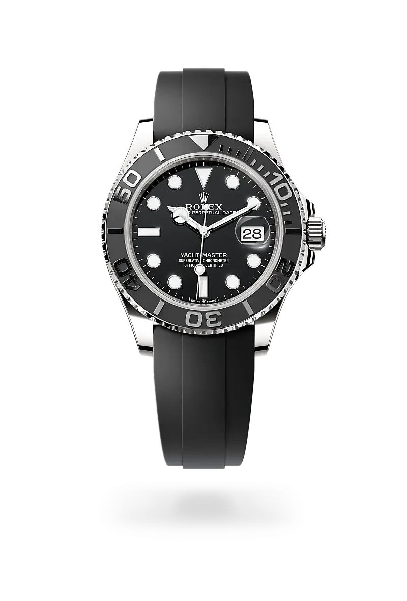 Rolex Yacht-Master 42 蠔式，42毫米，白色黃金