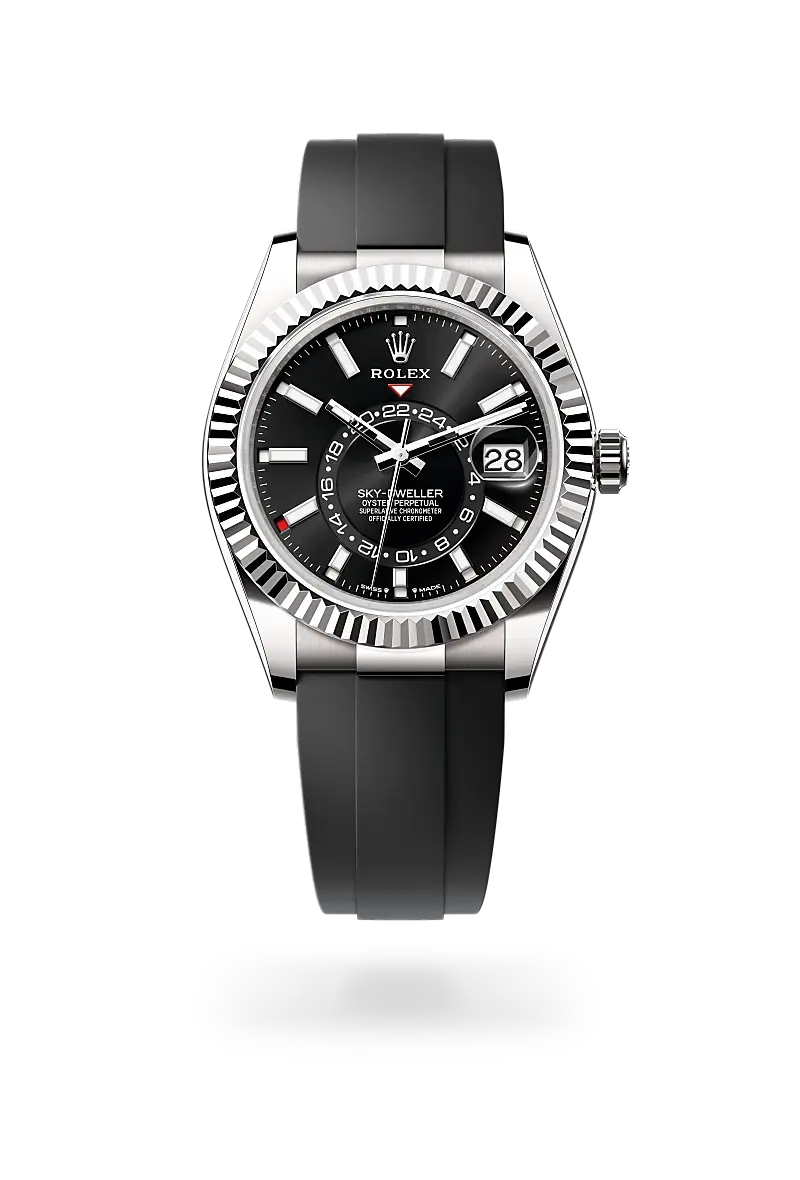 劳力士 纵航者型 蚝式，42毫米，白色黄金